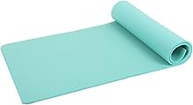 Yoga Mat,2025 New Upgrade 5mm Thick High Density Anti-Tear Non Slip Exercise Mat with Carrying Strap,Black Yoga Mat for Pilates,Home Yoga,Floor,Workouts,Gym,Stretching,Fitness