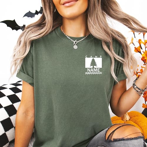Custom Camping Tshirt, Customized Camp Walden Shirt, Parent Trap Shirt, Bachelorette Camp Party, Bachelorette Theme, Nature Lover Gifts3