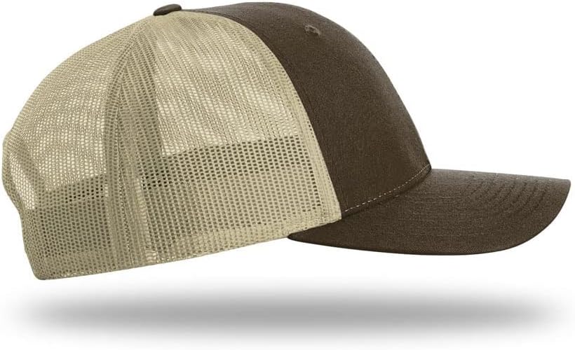 Richardson 115 Classic Low-Profile Design Adjustable Snapback Trucker Cap | Bulk Packs Available - Image 4