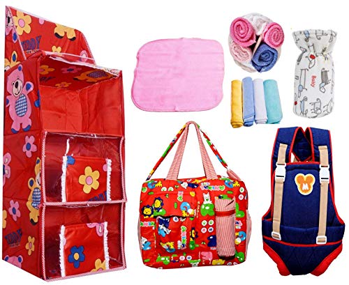 Image of Newborn Baby Gift Set for 0-6 Month 10 Pieces (Multicolor,Premium)