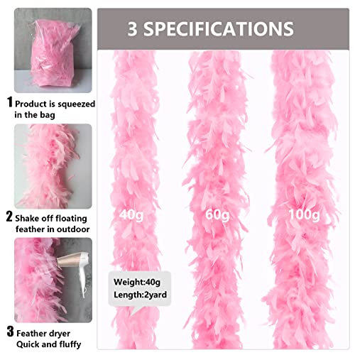 tharaht 19 color- 4060g 2yard chandelle feather boa dancing wedding party halloween costume decoration feathers boa