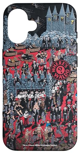 ウォーリーをさがせ! Castle of Vampires and Witches Front & Back スマホケース iPhone 16 用