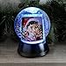 Neil Enterprises Inc. Large LED Light Up Photo Snow Globe with Black Base