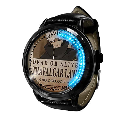 Preisvergleich Produktbild Ruffy eine intelligente Uhr, Touchscreen-LED-Uhr, Animation Externe wasserdichte elektronische Lichtuhr-B