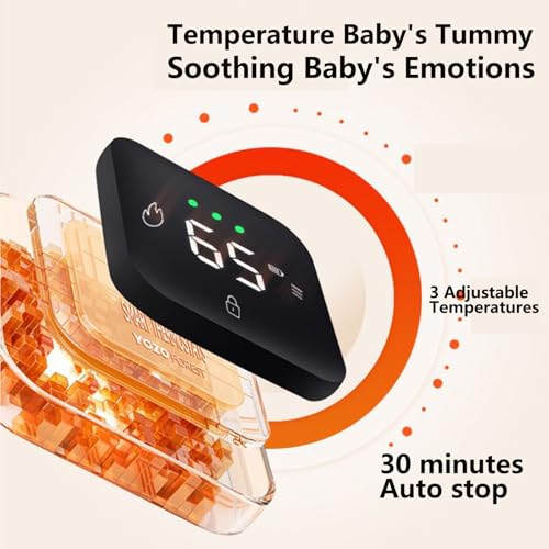Image of Baby Tummy Wrap,Relief for Upset Stomachs in Babies to Toddler (USB-C Cable NOT Included)