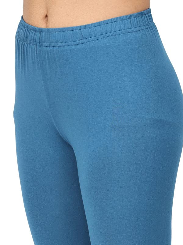 Image of Robinbosky Premium Stretchable Cotton Capri Legging for Women | Suitable for Formal wear & Casual wear | High-End Elastic Makes. The Leggings Squat Proof and Durable for Travel, Yoga, & Workout.