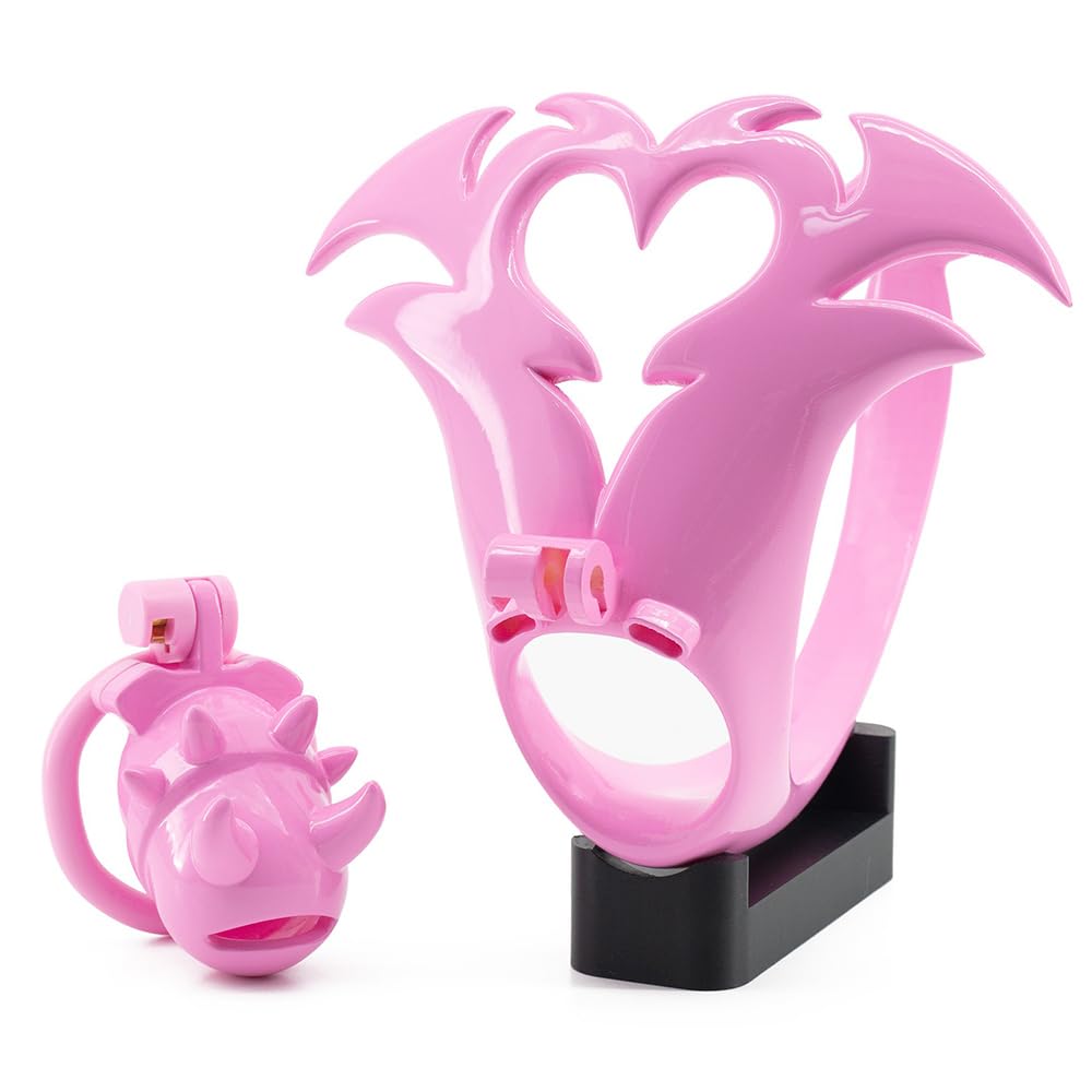 Peniskäfig mit Chastity Panties Panel Keuschheitskäfig mit Anti-Shedding Floralem Höschen Sissy Cock Cage Teufels Chastity Cage Keuschheitskäfig Herren Penis Bondage Sexspielzeug für Männer