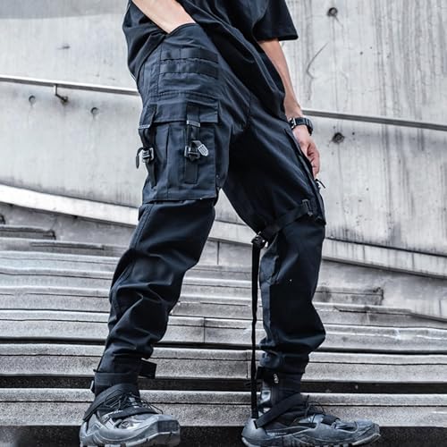 Tech Pants Men Tactical Pants Men Black Cargo Pants for Men Baggy Men'S Pants Mens Elastic Waist Pants Mens Pants2