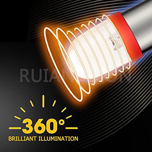 2 piezas de bombillas LED BA9S rojas 12V para coche miniatura 5