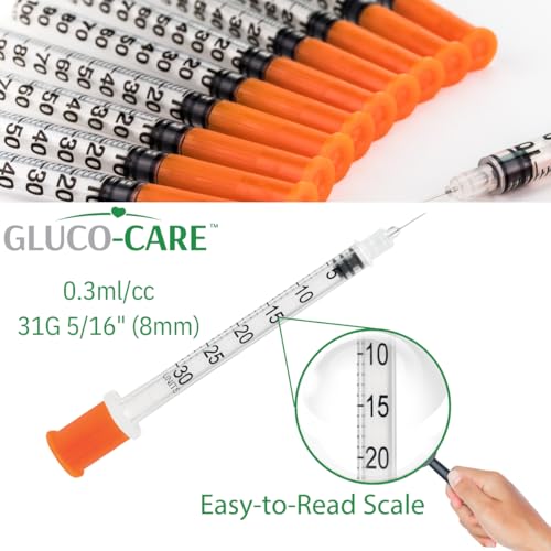 03 mlcc syringes 30g x 516 8mm orange cap 100box