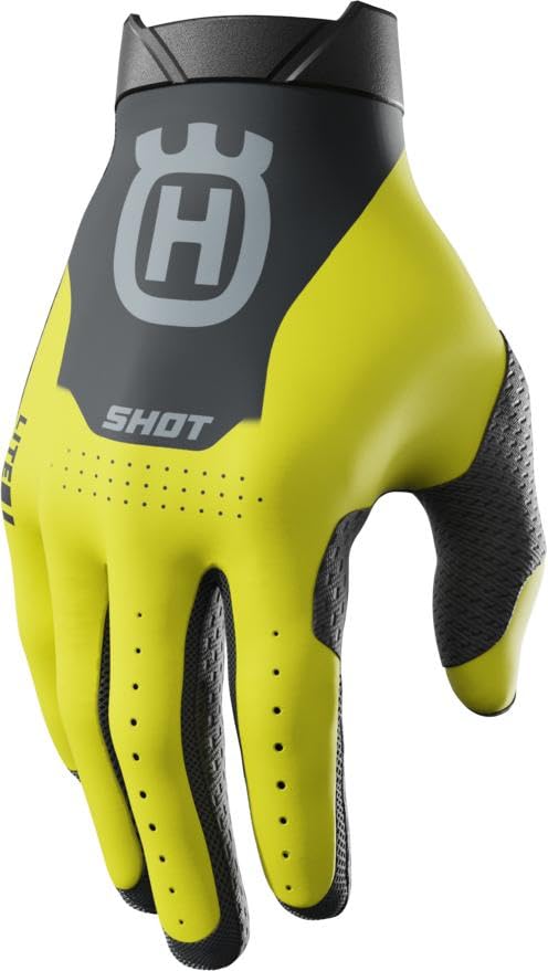 SHOT LITE HVA Guanti Nero 12 12 in Nero