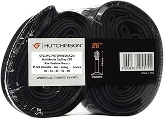 HUTCHINSON - Lot de 2 Chambre À Air - VTT - Standard - Résistance Et Anti-Crevaison - Valve Presta - Épaisseur 0.9 mm - 48 MM -
