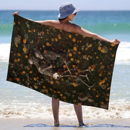 Serviette de douche 130 x 80 cm serviette de camping originale - 6