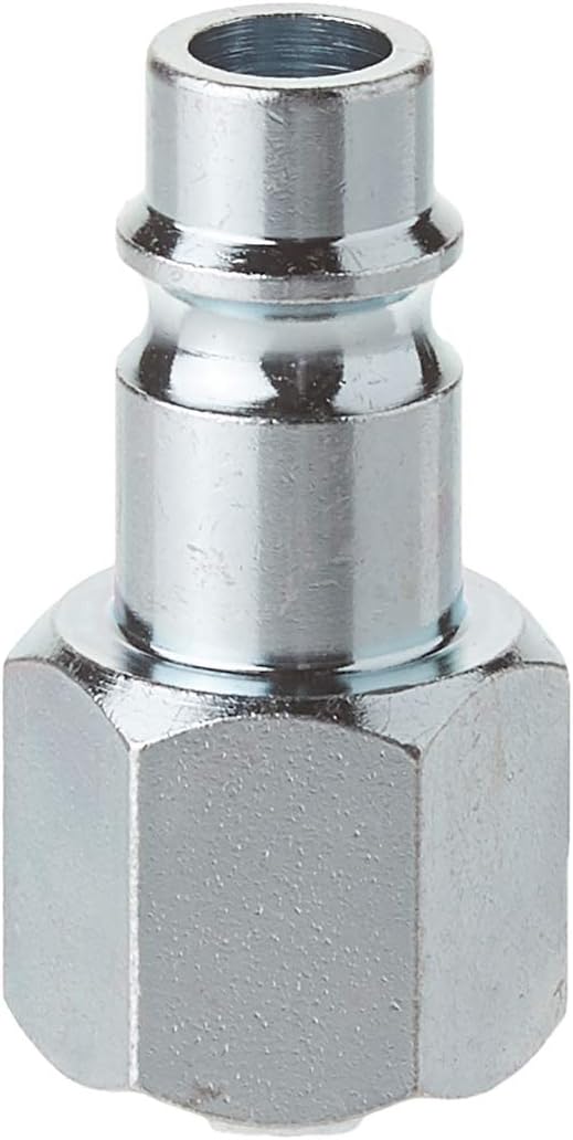 Milton 761-1 1/4" MNPT HIGHFLOWPRO™ V-Style/European Interchange Steel Air Plug Fitting (High Volume Low Pressure Application) -Box of 10