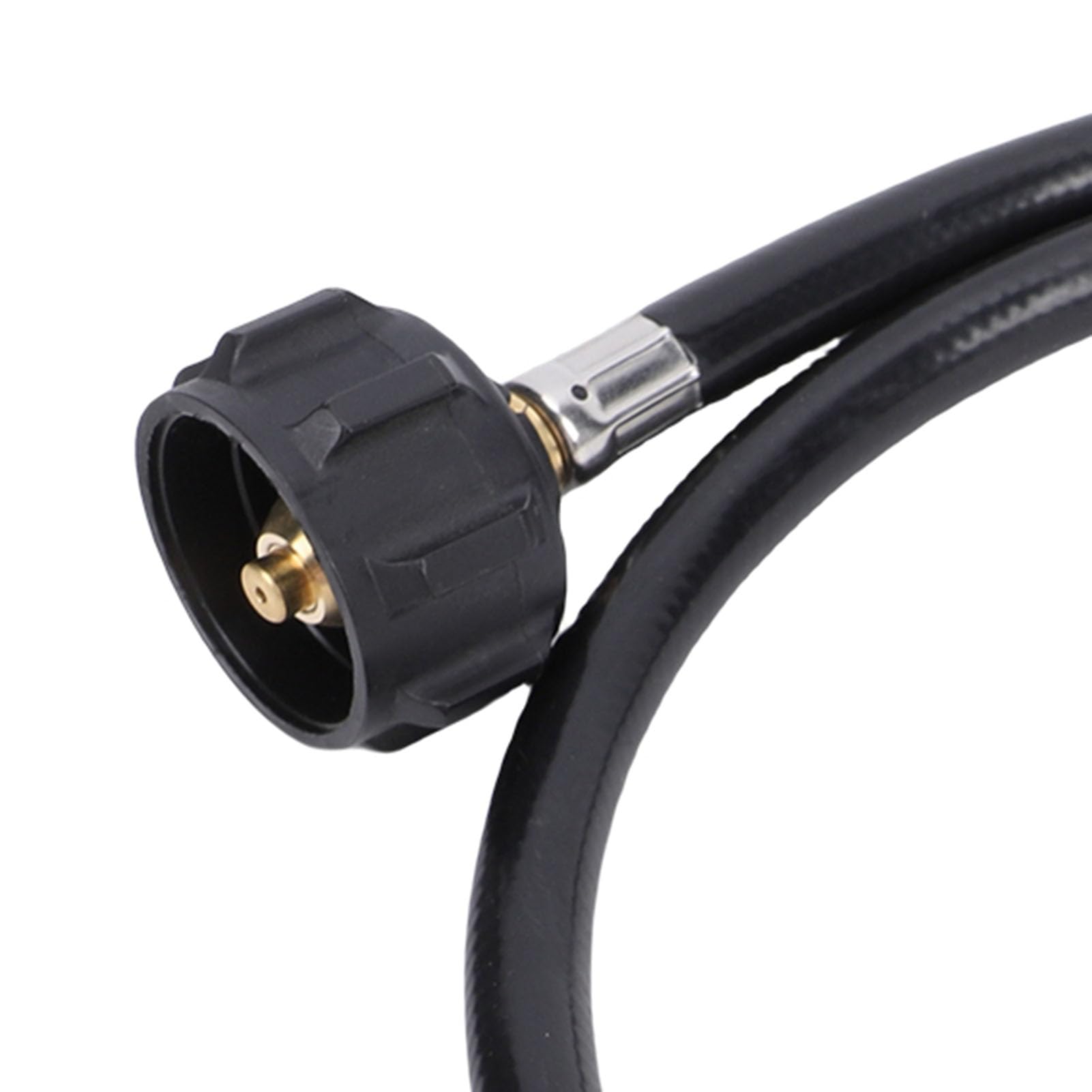 Tissting Divisore Serbatoio Gas 2 Vie con Manometro E Tubo 4ft in Ottone