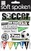 Me & My Big Ideas Soft Spoken Themed Embellishments, Soccer
