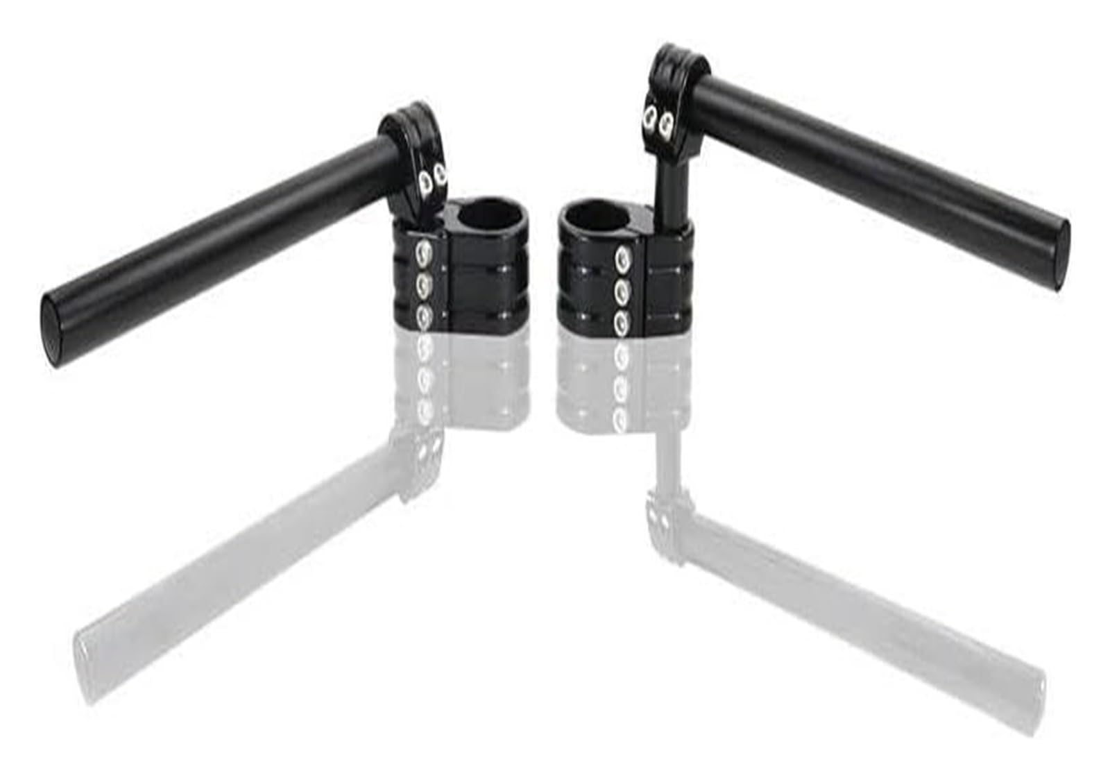 Kit De Rehausseurs Guidon pour Moto Réglables Fixations Universelles pour 50 Mm Rehausse De Guidon