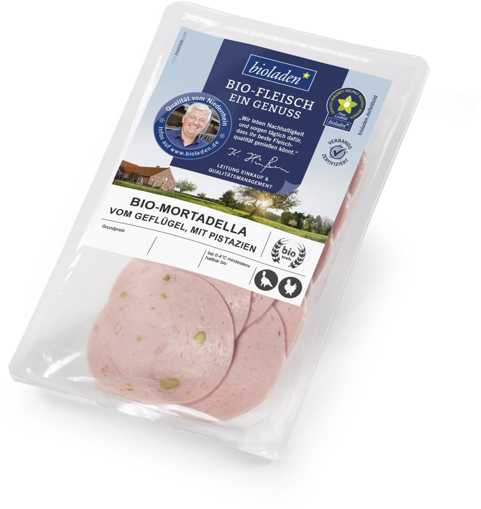 Geflügel-Mortadella-Pistazie, geschnitten 6 x 80 g