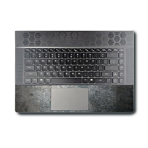 Image of MightySkins Skin Compatible with Alienware X16 R1 (2023) Full Wrap Kit - Shadow Concrete | Protective, Durable, and Unique Vinyl Decal wrap Cover | Easy to Apply & Change Styles | Made in The USA
