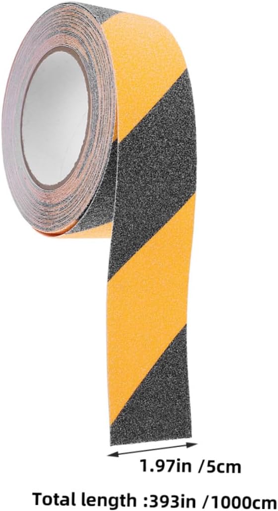Holibanna 2 Rolls Anti-slip Tape for Stairs 10m X 50mm Pvc Non-skid Grip Floor Tape Heavy Duty High Traction for Indoor and Outdoor Steps