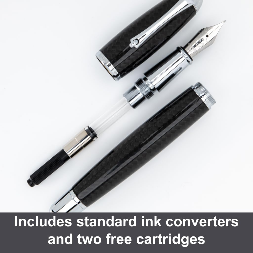 Amazon | Monteverde スーパーメガカーボンファイバークロムトリム