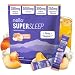 Nello Supersleep, Nighttime Sleep Support Drink Mix, Ashwagandha, Maizinol, L-Glycine, Magnesium Glycinate, Peach Dream (Pack of 20)