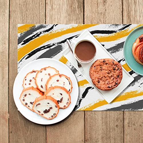 Set de table grunge résistant chaleur pour protéger le bois de table