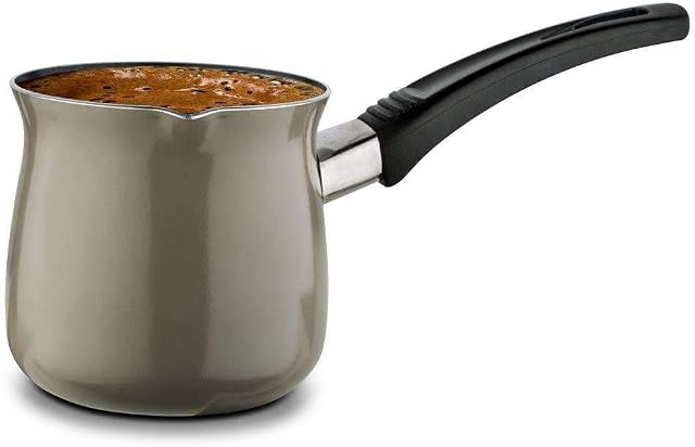 NAVA Turecki dzbanek do kawy z powłoką zapobiegającą przywieraniu, do przygotowania kawy tureckiej, 660 ml