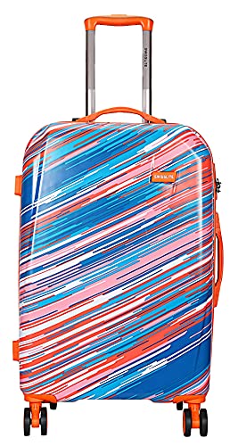 Image of Tramp & Badger Swisslite 24-Inch Hard Sided Printed Polycarbonate Check-in Luggage Trolley Bag (Color - Multi)