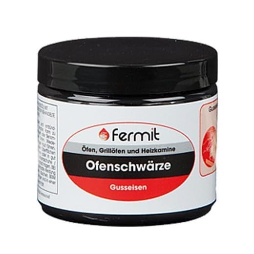 Kochplatten Elektroplatten Reiniger Ofenschwärze inkl. Microfasertuch zum Auftragen (Schwarzpaste 880 ml)