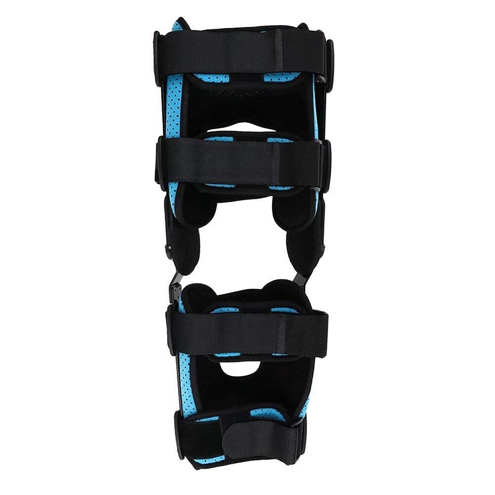 Rodillera Ajustable con Bisagras, Órtesis De Rodilla con Bisagras, Rodilleras Postoperatorias Ajustables, Estabilizador De Rótula para Ligamentos Cruzados Anteriores (Lca（Right-One Size）