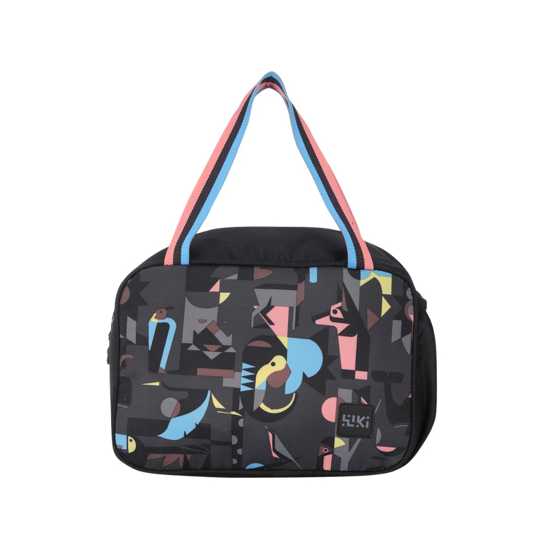 Wildcraft Lunch Bag - Foodie Jumbo Fauna Black | Unisex Lunch Bag with Water Bottle Holder for Office/Travel - Black (B0CDGRPYB6) Amazon Price History, Amazon Price Tracker