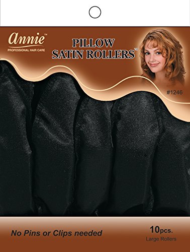 Annie Pillow Satin Rollers, Large, 10 Count - //coolthings.us