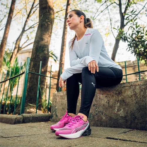 Image of PUMA Womens Softride Mayve Running Sneakers Shoes - Black