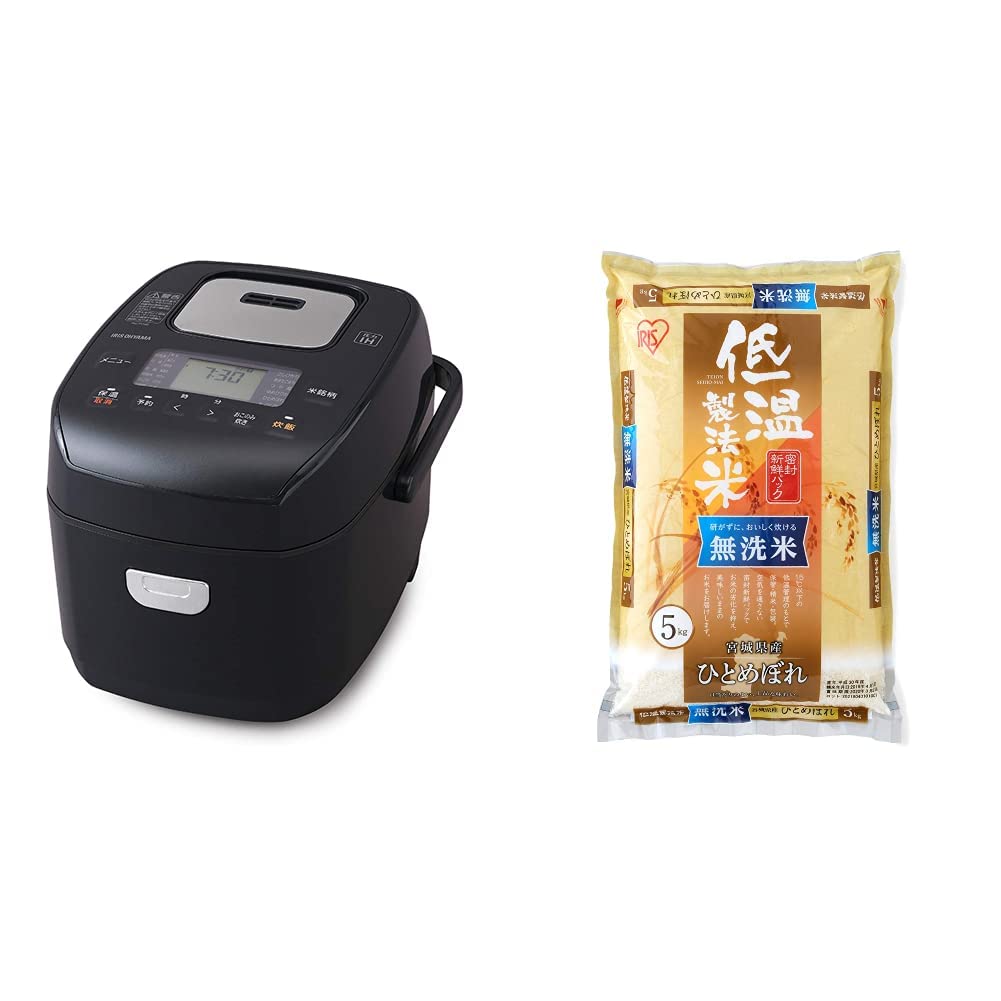 通販格安】 アイリスオーヤマ 炊飯器 3合 IH式 40銘柄炊き分け機能 極