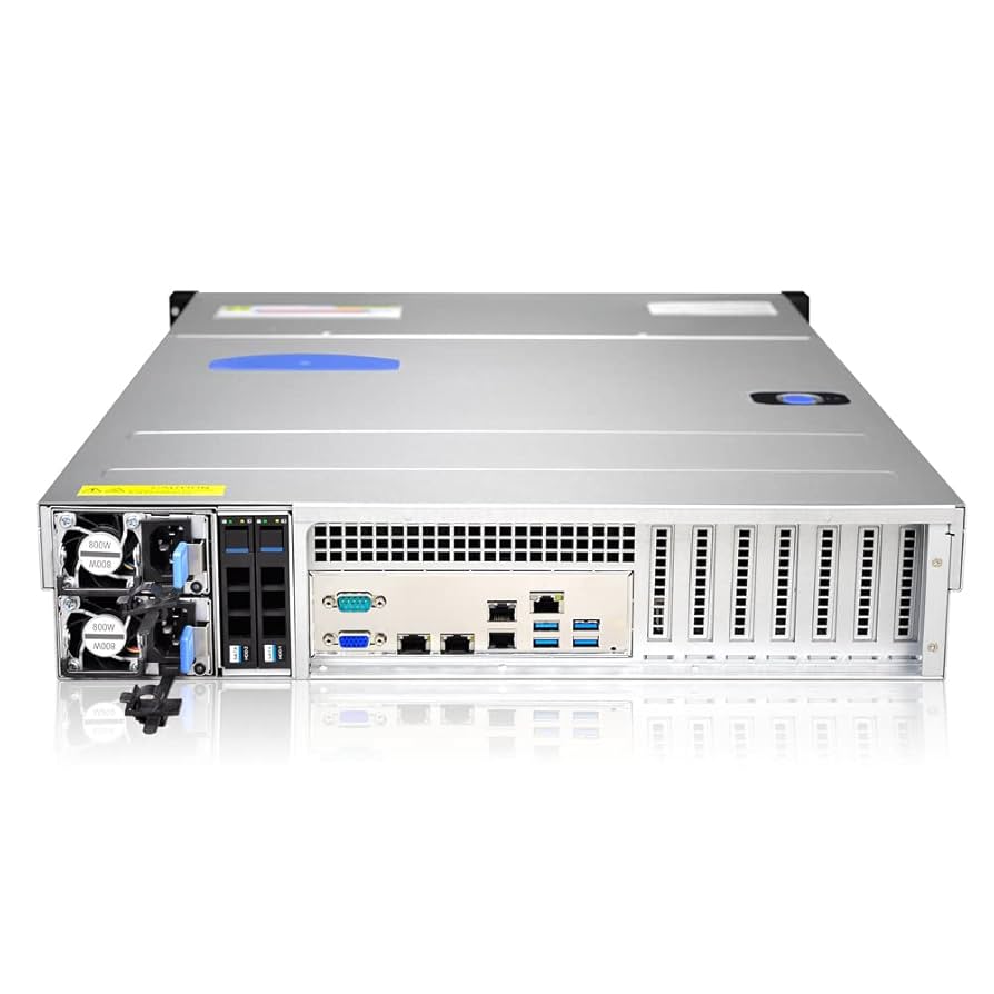 Amazon.co.jp: TAKIMI 1U 2Uサーバーシャーシ サーバーケース