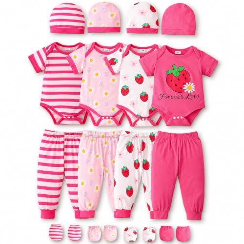 Image of Baby Boy Girl Clothes Preemie Newborn Must Have Infant Essentials Outfits 20 Piece Clothing 0-18 Months