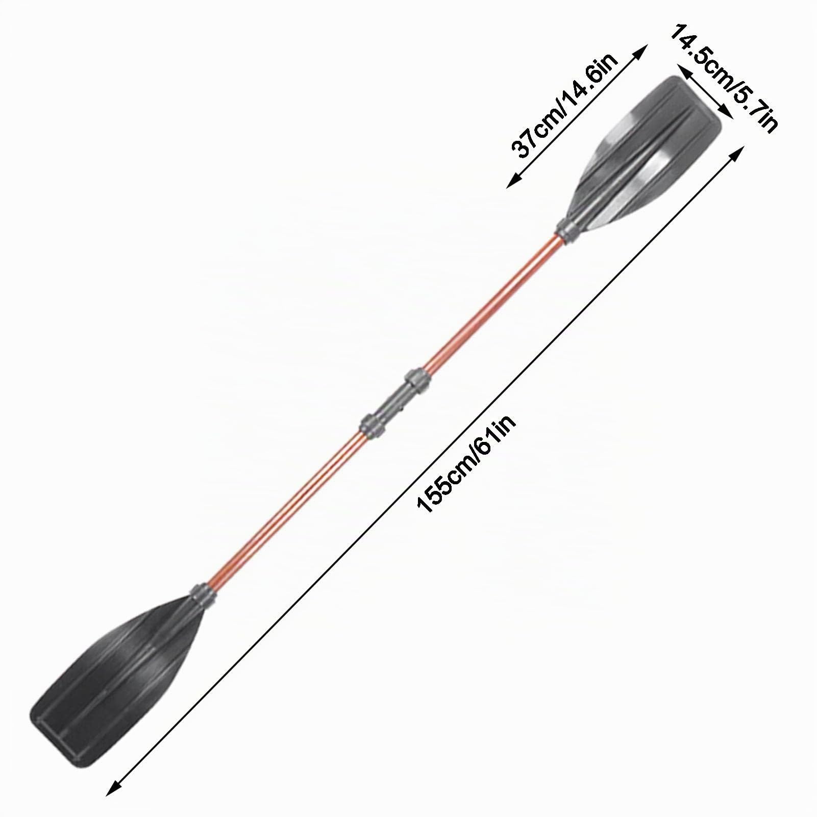 Luckxing 1 Paar Doppelpaddel Kajak Paddel, Kanu Paddel Aluminium SupDoppelpaddel Stechpaddel Super Leicht Teilbar Doppelpaddel Kajak Paddel Kanupaddel Für Schlauchboot, Kanu, Kanadier Boot Ruderboot