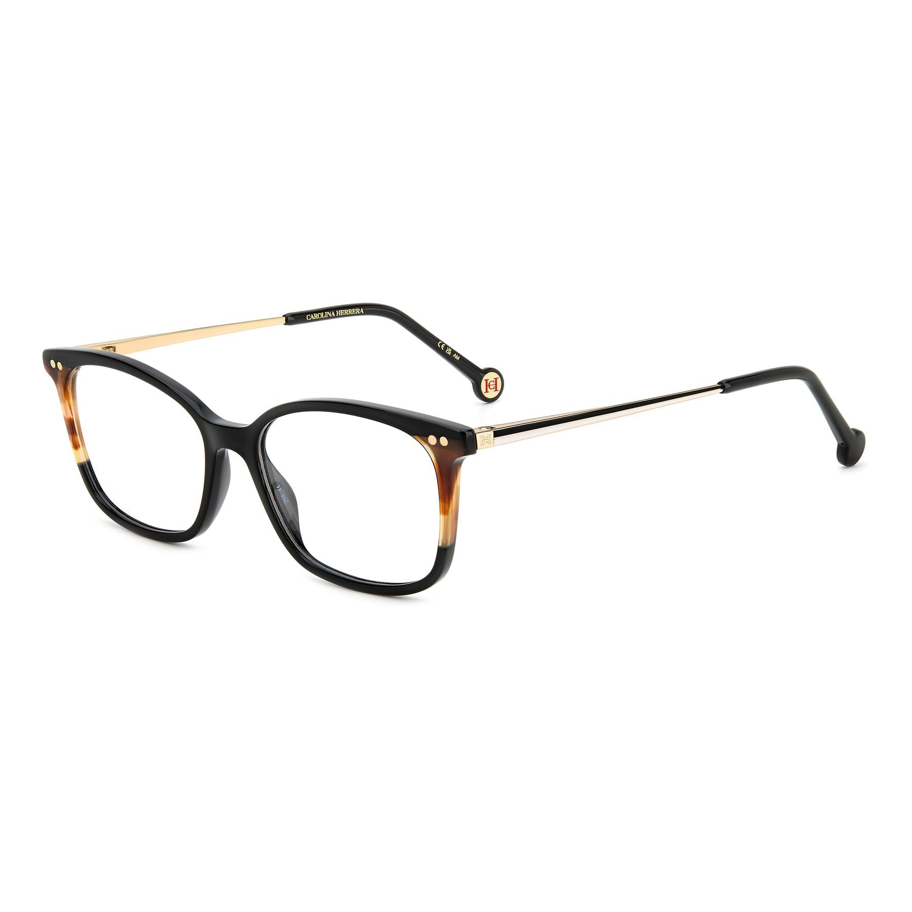 CAROLINA HERRERA Optical Group 1910 CAROLINA HERRERA Glasses – Model: HER 0167 C: Black Havana Eye Size: 53_Bridge size: 16 / Polarized: No