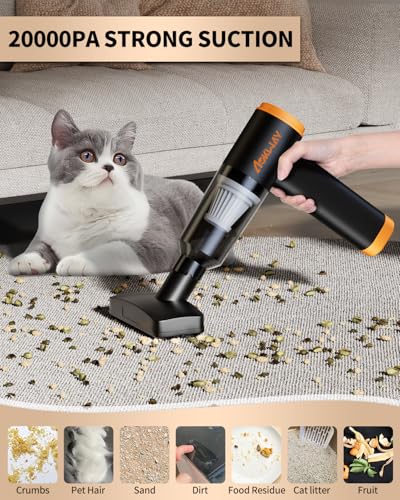 aokway M8 Cordless Car Vacuum — 20,000 Pa, 4-in-1 Multi-Tool with 50-Min Battery — view 8