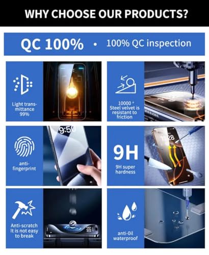 Image of 9H Tempered Glass Screen Protector for Galaxy A14 - Anti-Scratch, HD Clear, Bubble Free, White Edge | Pack of 10