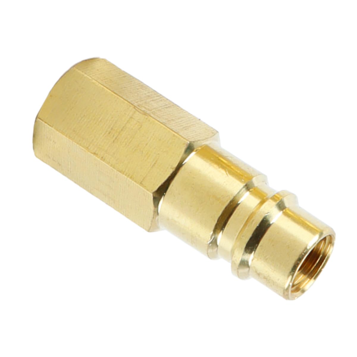 Adattatore Connettore Riempimento Refrigerante Aria Condizionata R134A 1/4" SAE Filettatura W21.8 a R22