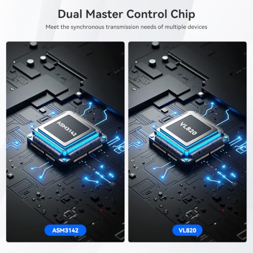 Image of ELUTENG PCIE USB 3.1 Expansion Card 8 Ports 20Gbps Bandwidth PCI Express USB Cards with ASM3142 & VL820 Chipset PCI-E Hub Controller Adapter 4 USB-A & 4 USB-C for Windows 11 /10 /8 /7 /XP /Vista