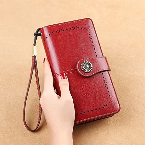 Purse Female Card Bag Purse Large Capacity Mobile Phone Bag Long Wallet Hand Bag3