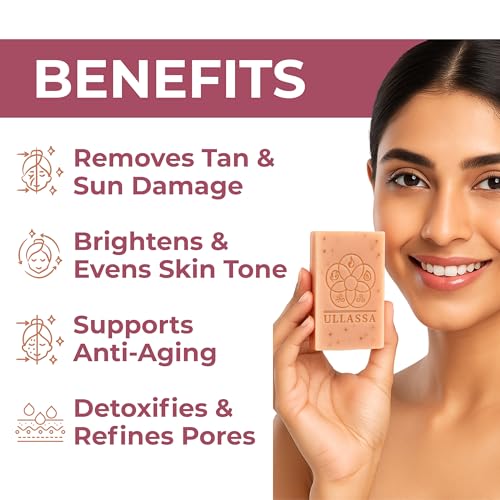 Image of Aromatherapy Soap | Tan Removal, Spot-less Complexion, Moisturizing & Hydrating | Rose Geranium & Cardamom | For Women & Men (Pack of 2)