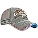 Voqeen Gorra de béisbol Vintage gastada Moda 1969 Gorra de béisbol de...