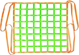 POCHY Cargo Lifting Net Cargo Lifting Net Straps Flat Stretch Lifting Net Strap Loading Material Handling Lifting Net Outdoor Play Extended Net non-slip