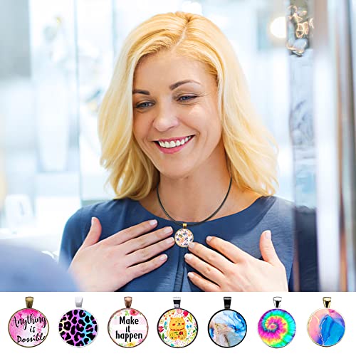 50% Off 110Pcs Alloy Pendant Trays for DIY Jewelry Making - Image 6