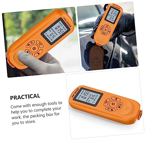 Medidor de grosor de pintura para auto Alipis, kit de precisión para recubrimiento miniatura 5