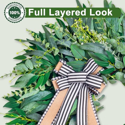 Save 50% on 26 Inch Large Eucalyptus Wreath with Code OJWDQDMQ